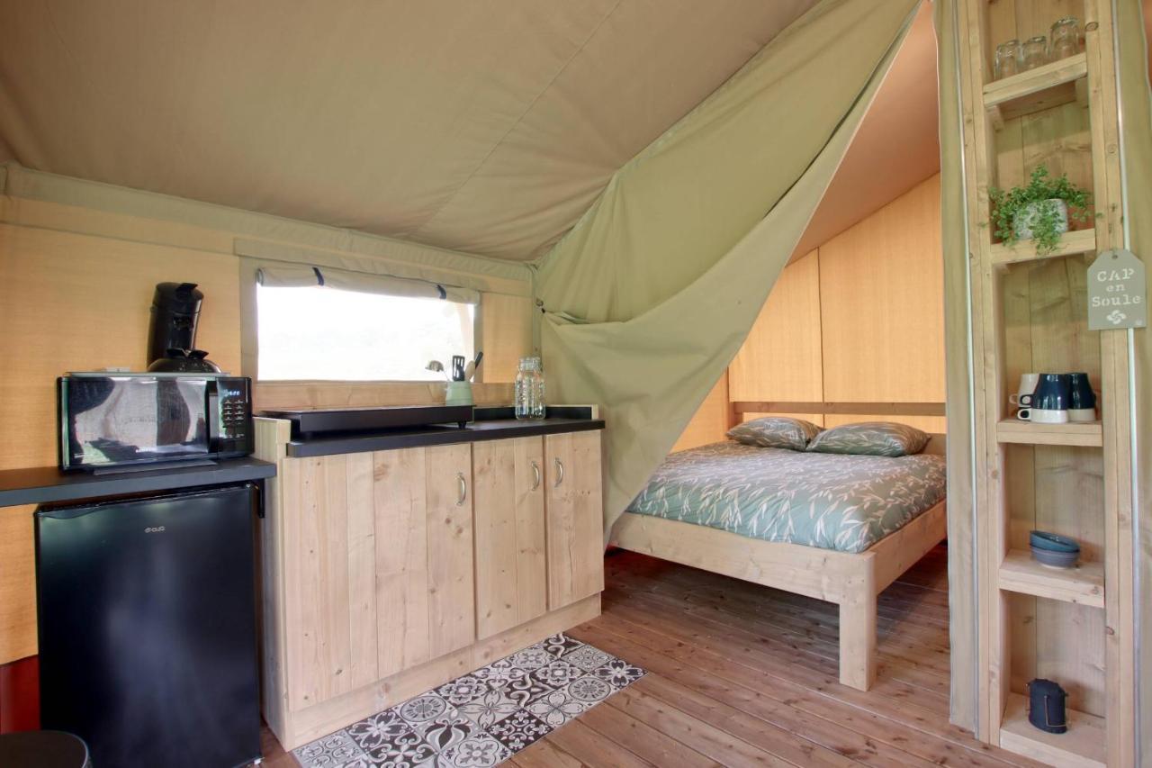 Tente Safari Lodge Ferme Carrique Tardets-Sorholus エクステリア 写真